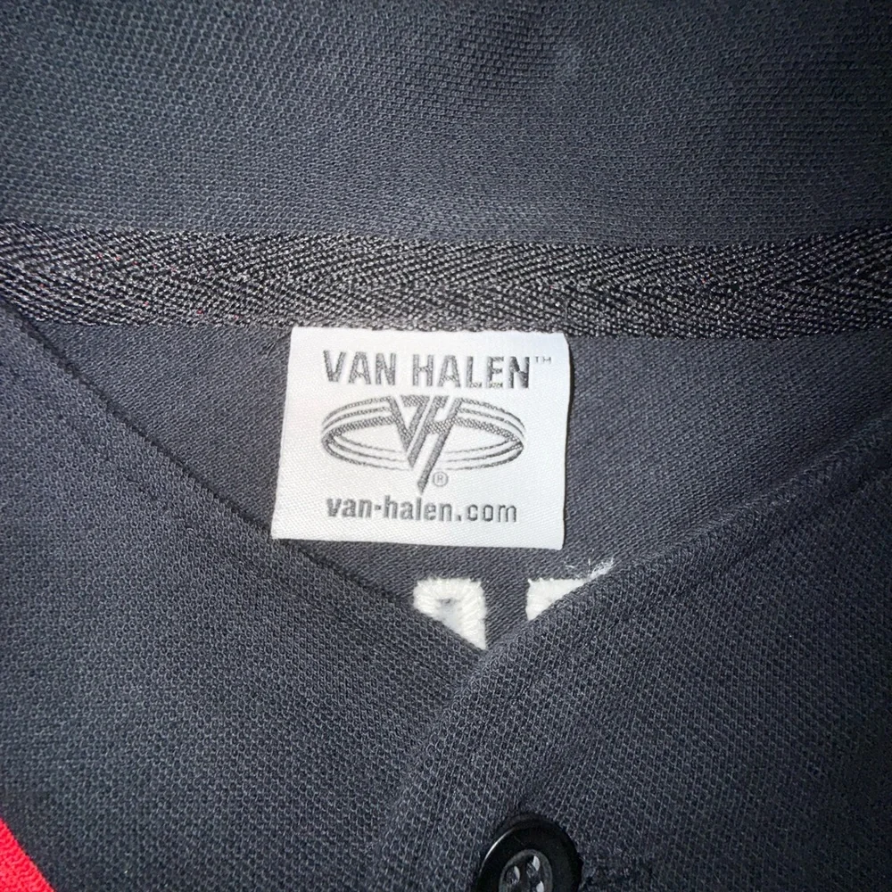 Van Halen Black and Red Men's Jersey Shirt - Picture 3 of 9
